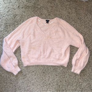 Light Pink Super Soft and Fluffy Sweater